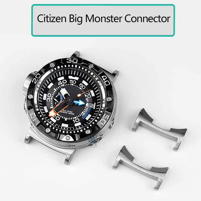 Citizen Watch Promaster - BN2021โลหะอะแดปเตอร์นาฬิกาสำหรับ Citizen BN2029-01E BN2021-03E BN2024-05E ขนาดใหญ่/ขนาดใหญ่