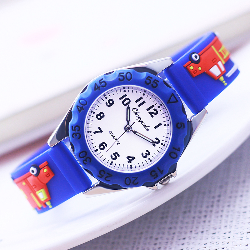 Smartwatch Watches For Kids Sale - ขายใหม่แฟชั่นรถดับเพลิงการ์ตูนซิลิโคนนาฬิกาเด็กเด็กชายหญิงสมาร์ทนาฬิกาเด็กสาวของขวัญ reloj niños