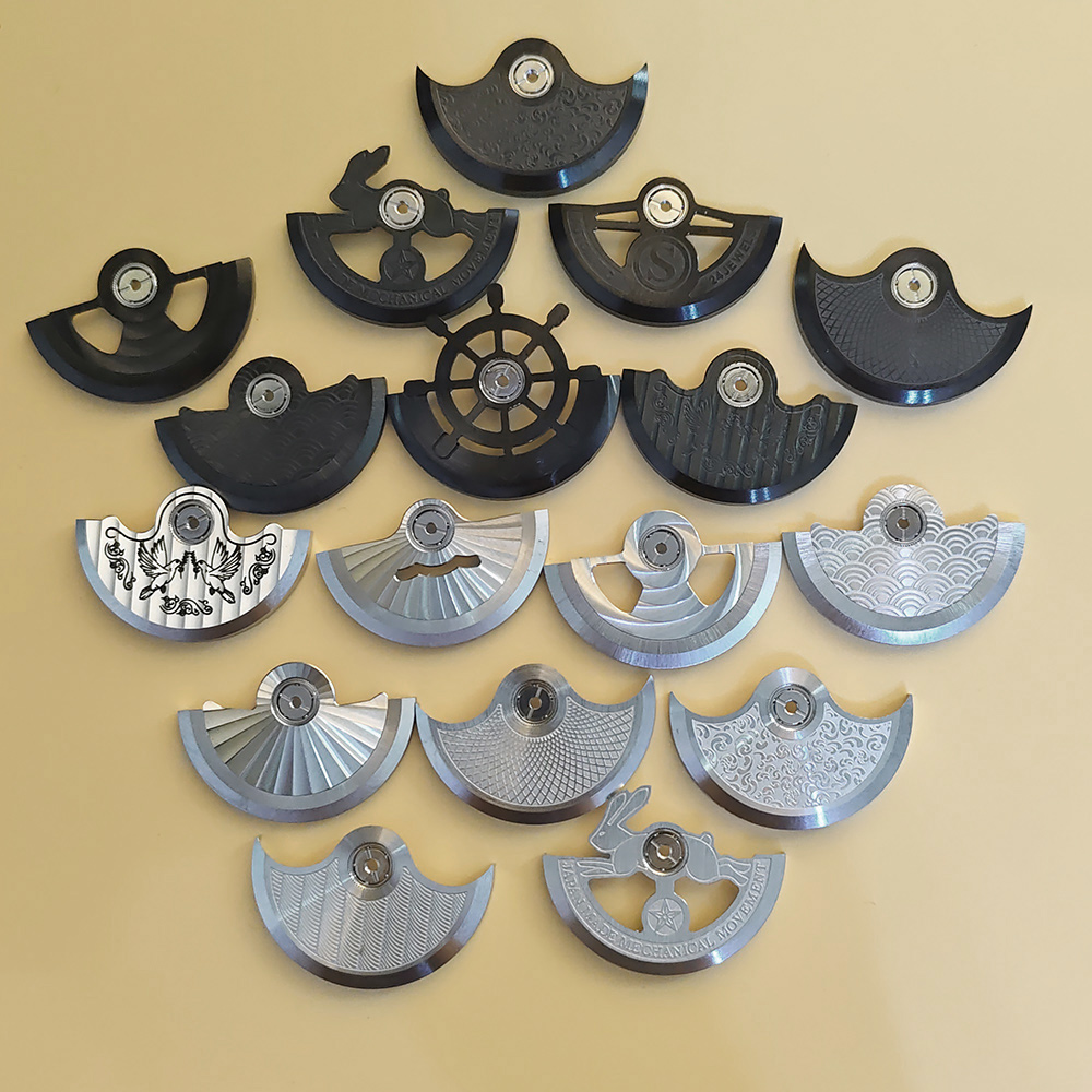 Watch Movement Rotor - โรเตอร์แบบคัสตอมสำหรับกลไกนาฬิกา NH35 อัตโนมัติ ใช้ได้กับรุ่น NH34 NH35