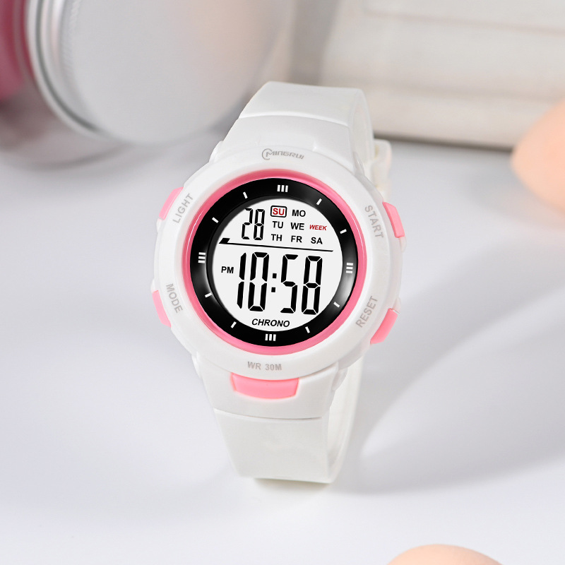 Smartwatch Digital Watches For Kid Boy - อุทัย CE49 นาฬิกาเด็กแฟชั่นนาฬิกาปลุกกันน้ําส่องสว่างนาฬิกาสมาร์ทเด็กชายและเด็กหญิงนักเรียนนาฬิกาข้อมืออิเล็กทรอนิกส์ของขวัญ