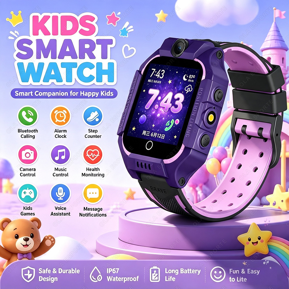 Smartwatch Watches Boys - 2027 นาฬิกาอัจฉริยะสำหรับเด็ก 2G รุ่นใหม่ รองรับซิมการ์ด โทรออกได้