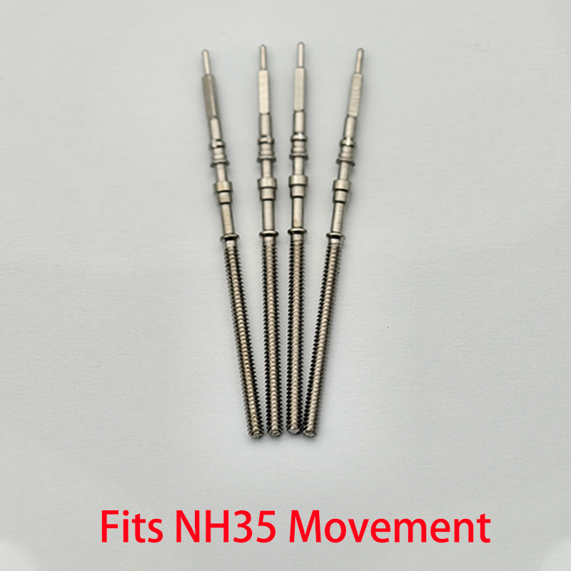 Watch Crown Stem - ก้านหมุนสำหรับกลไกนาฬิกาอัตโนมัติ NH35 NH36 NH38 NH39 ของญี่ปุ่น