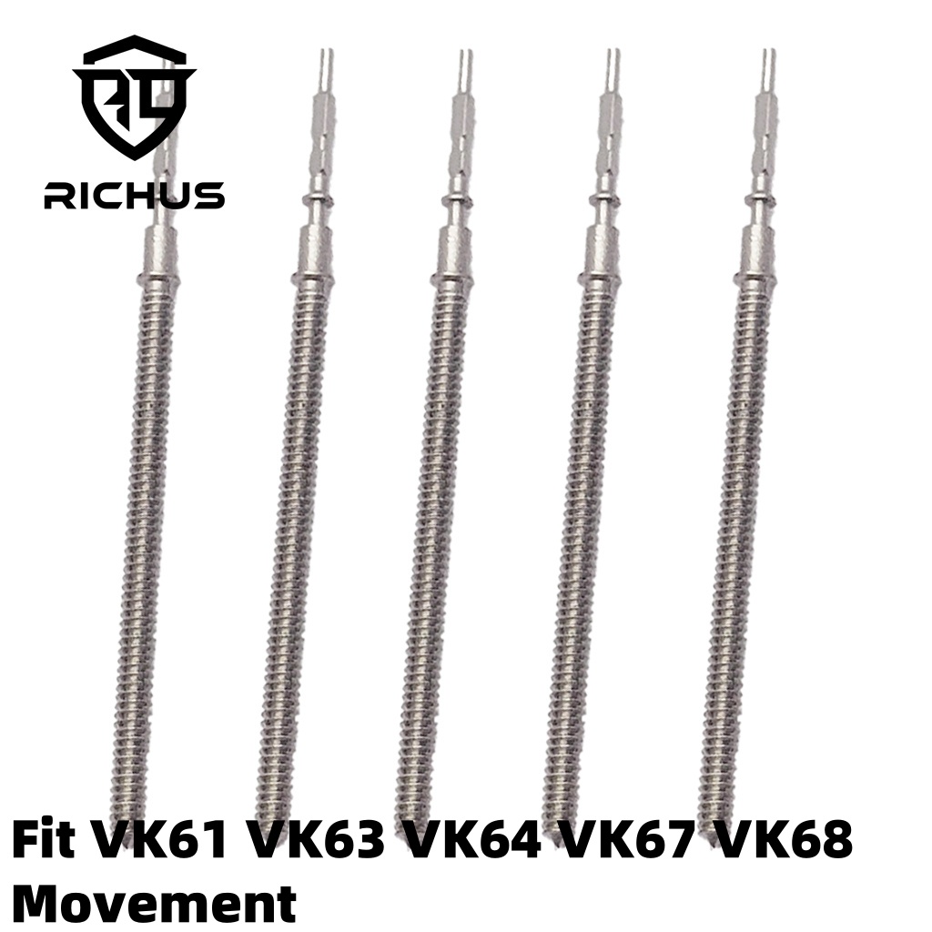 Watch Crown Stem - RICHUS VK นาฬิกา Stem ชิ้นส่วนสแตนเลส Fit