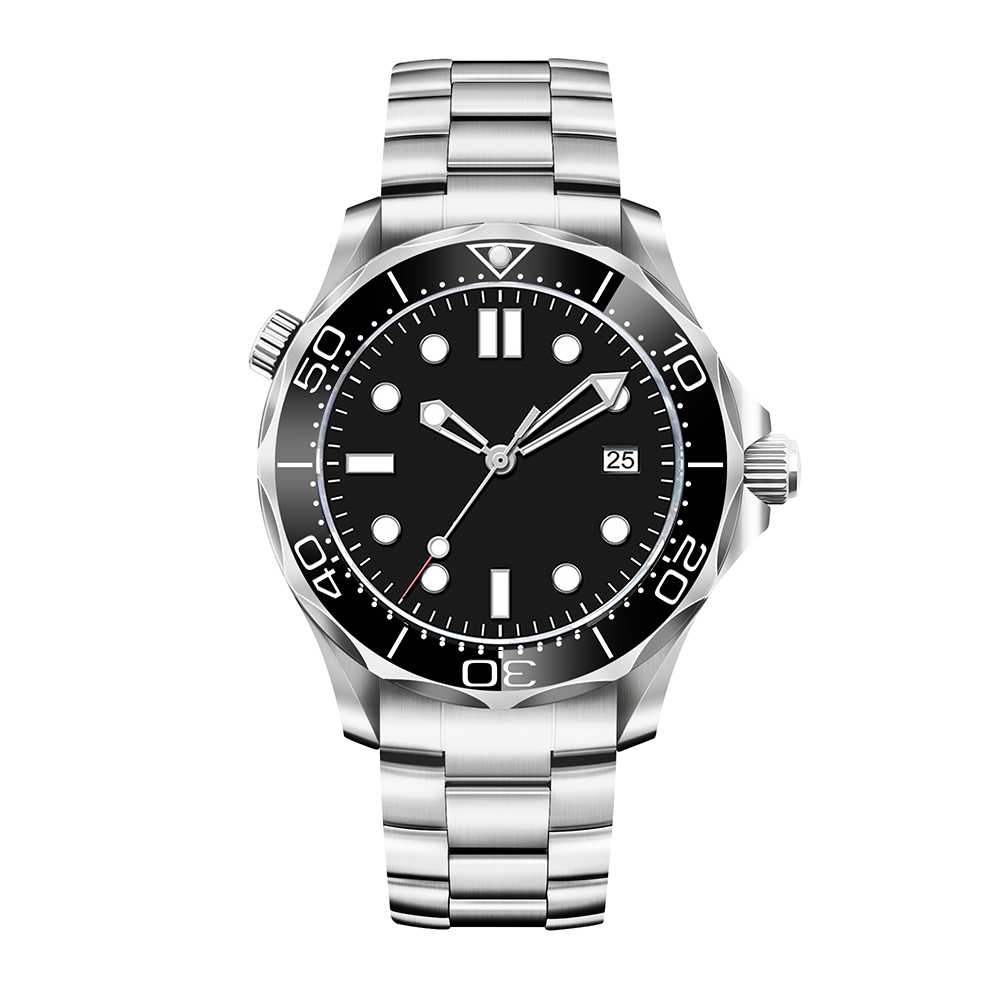 Luxury Ceramic Watch - โลโก้ที่กําหนดเอง nh35 นาฬิกา 41mm Sapphire sterile