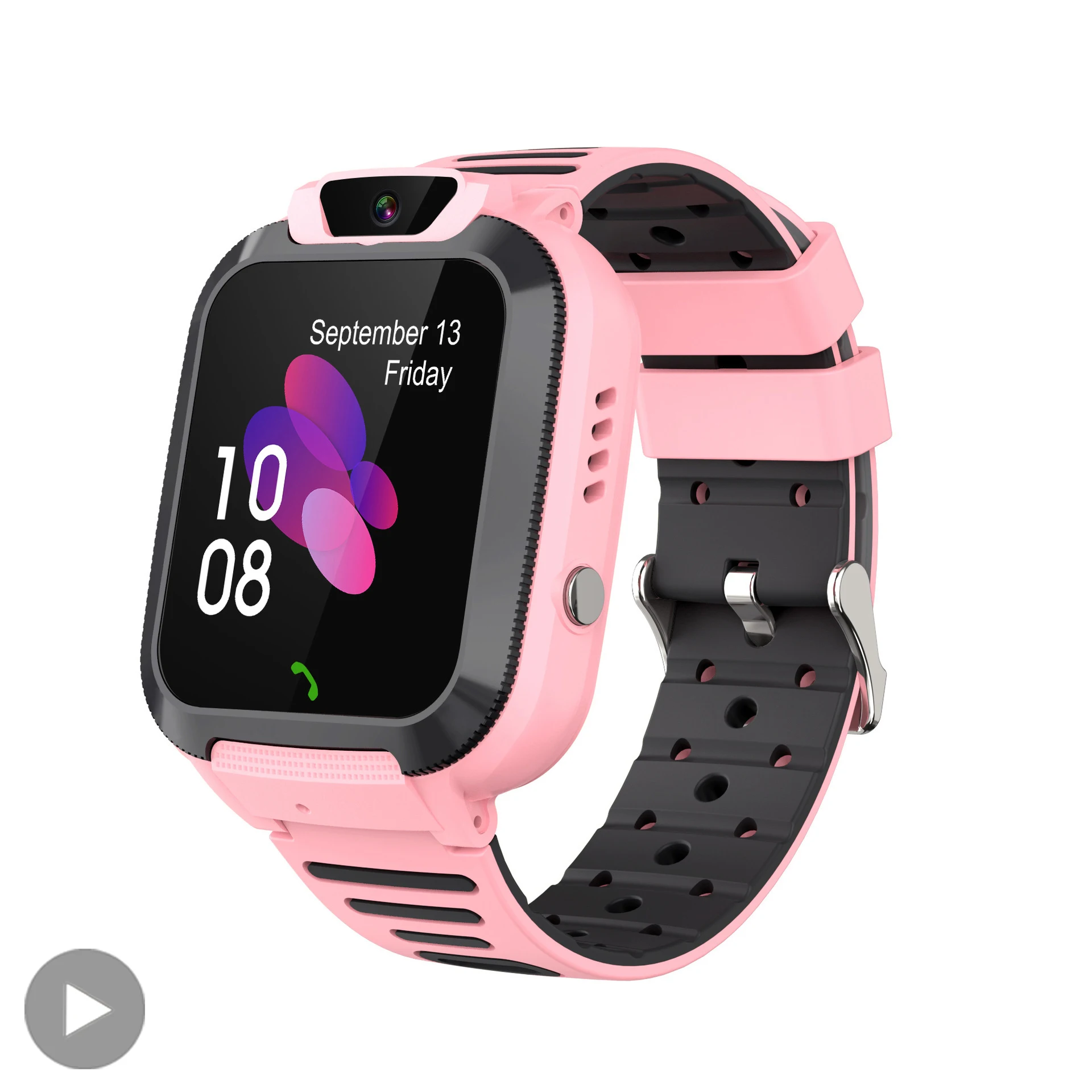 Smartwatch Watches Boys - นาฬิกาข้อมือสมาร์ทวอทช์สำหรับเด็ก, นาฬิกาอัจฉริยะสมาร์ทวอท์ชสำหรับเด็กเด็กหญิงเด็กชายระบบติดตาม GPS กันน้ำเชื่อมต่อดิจิตอลอิเล็กทรอนิกส์ได้