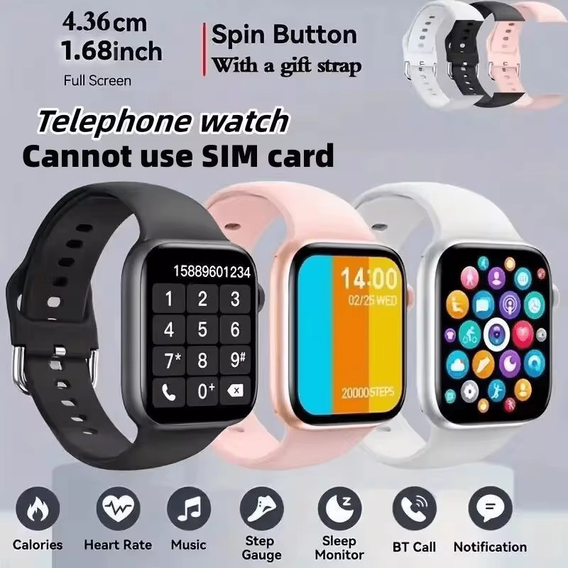 Watch X7 - สมาร์ทวอทช์ W26 สมาร์ทวอทช์ X7 สำหรับผู้ชาย โทรออกได้