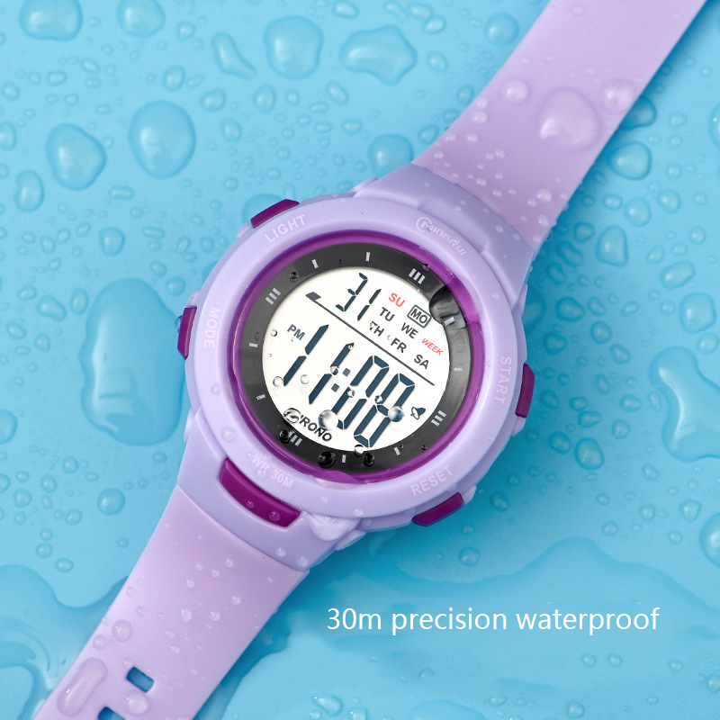 Smartwatch Digital Watches For Kid Boy - อุทัยนาฬิกาเด็กกีฬาแฟชั่นนาฬิกาปลุกกันน้ําส่องสว่างนาฬิกาสมาร์ทเด็กชายและเด็กหญิงนักเรียนนาฬิกาอิเล็กทรอนิกส์ของขวัญ