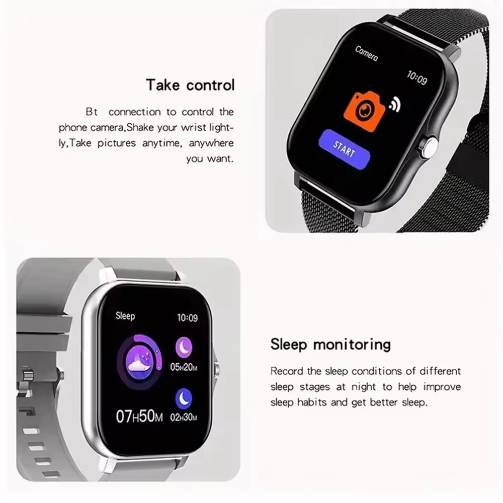 เลอโนโว 2026 ใหม่หน้าจอสัมผัสเ - Smartwatch Digital Watches For Women บทวิจารณ์และราคา