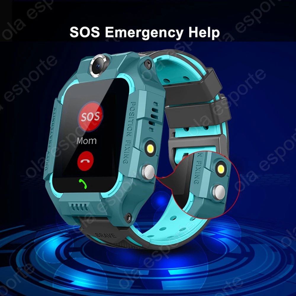 สมาร์ทวอทช์เด็ก 2G ใส่ซิมการ์ด - Smartwatch Watches Birthday Gift For Girls บทวิจารณ์และราคา