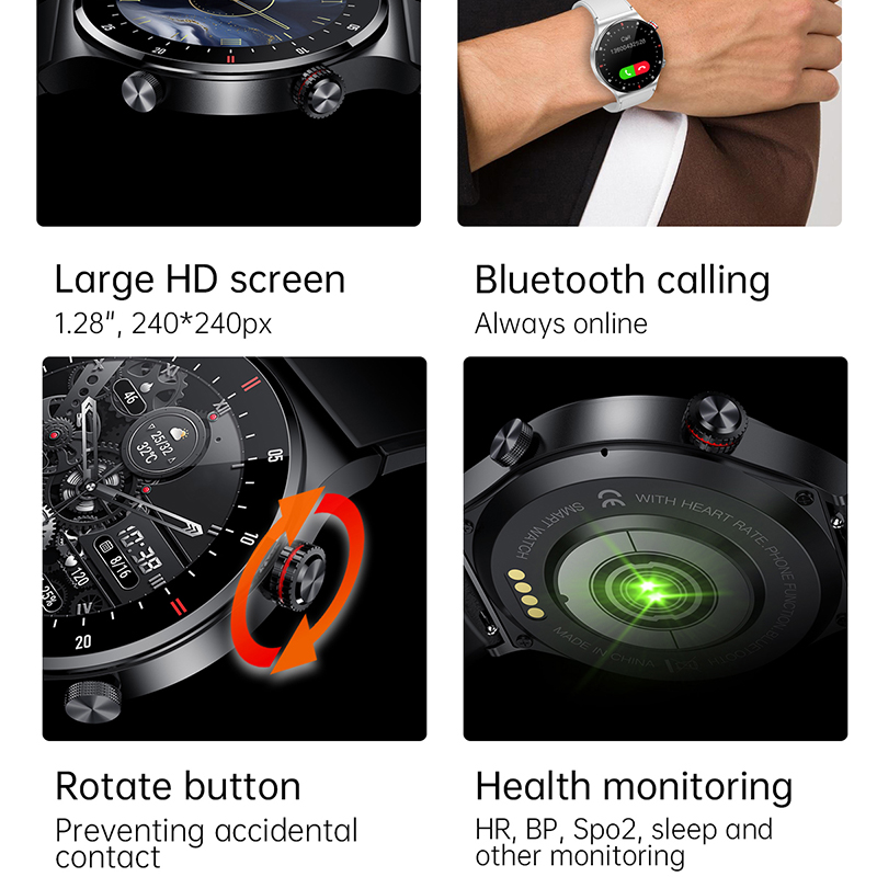 สมาร์ทวอทช์ ECG+PPG พร้อมฟังก์ - Smartwatch Nothing Watches บทวิจารณ์และราคา