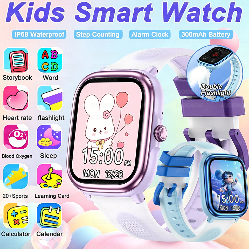 สมาร์ทวอทช์เด็กใหม่ปี 2026 พร้ - Smartwatch Watches Birthday Gift For Girls บทวิจารณ์และราคา