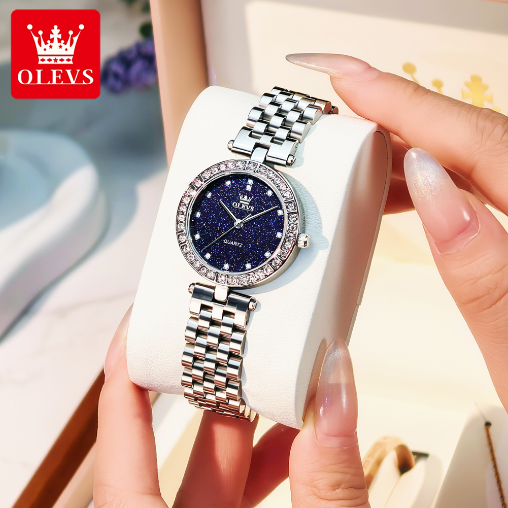 OLEVS 3641 นาฬิกาสตรี Elegant  - Luxury Ceramic Watch บทวิจารณ์และราคา