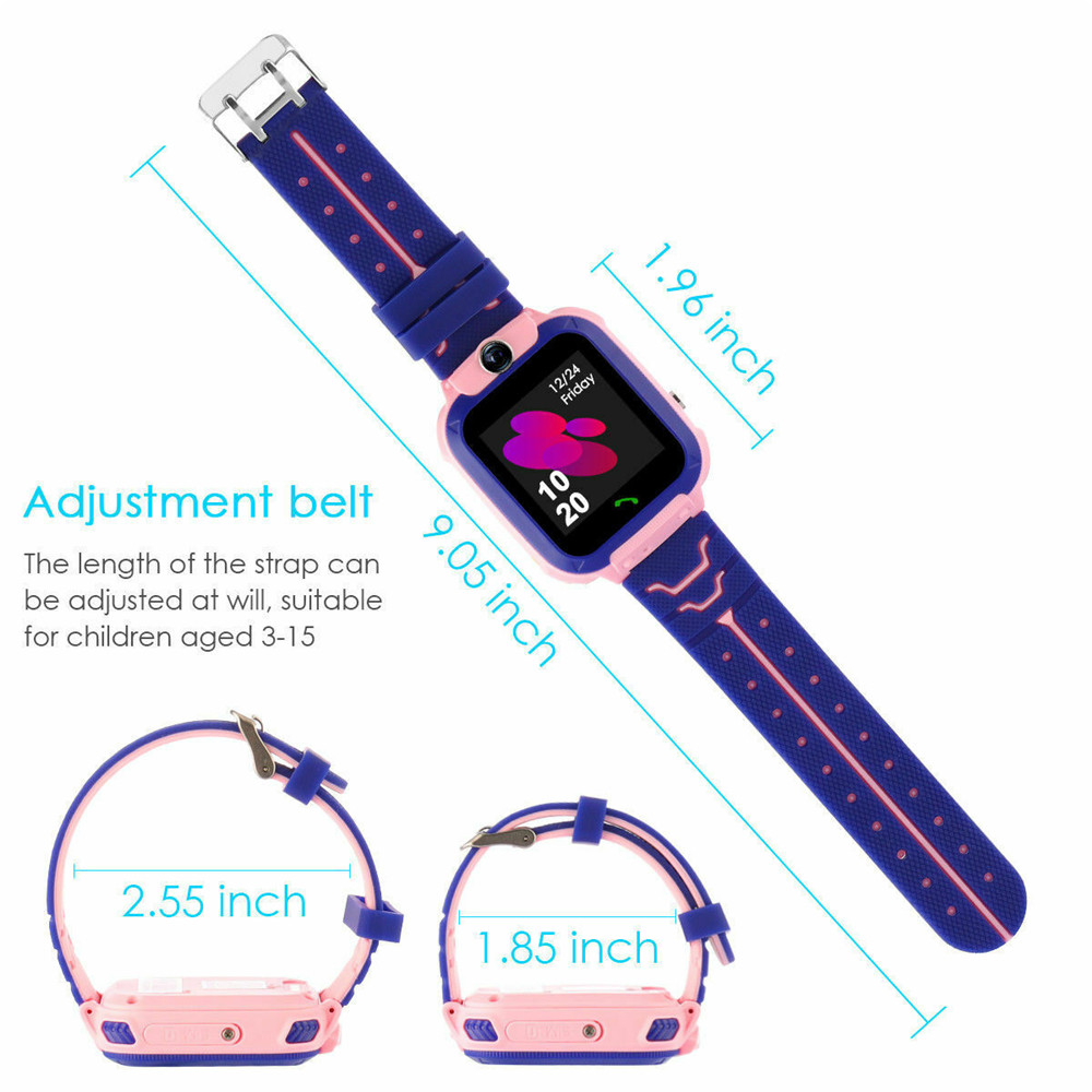 2G เด็กดูสมาร์ท SOS โทรตําแหน่ - Smartwatch Watches Birthday Gift For Girls บทวิจารณ์และราคา