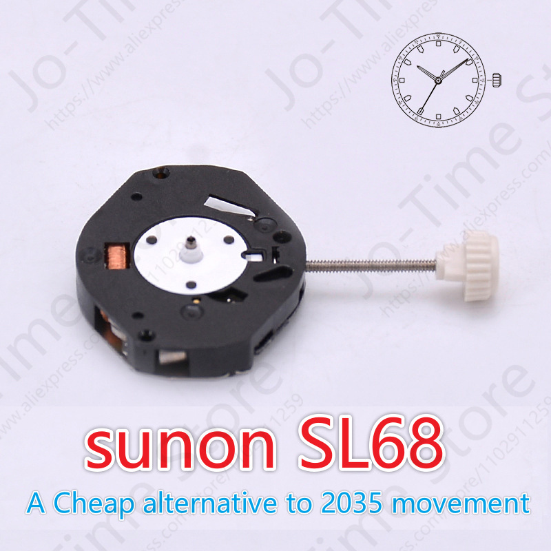 Sunon Sl68 นาฬิกาควอตซ์ราคาถูก - Watch Movement Rotor บทวิจารณ์และราคา