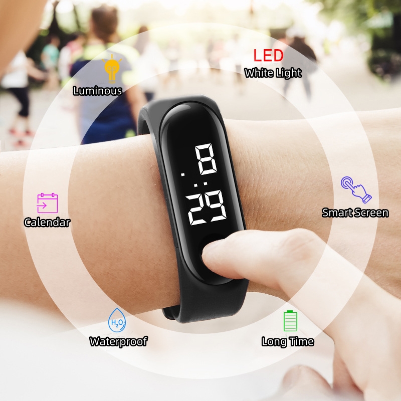 นาฬิกาข้อมือเด็กอัจฉริยะแบบสัม - Smartwatch Digital Watches For Kid Boy บทวิจารณ์และราคา