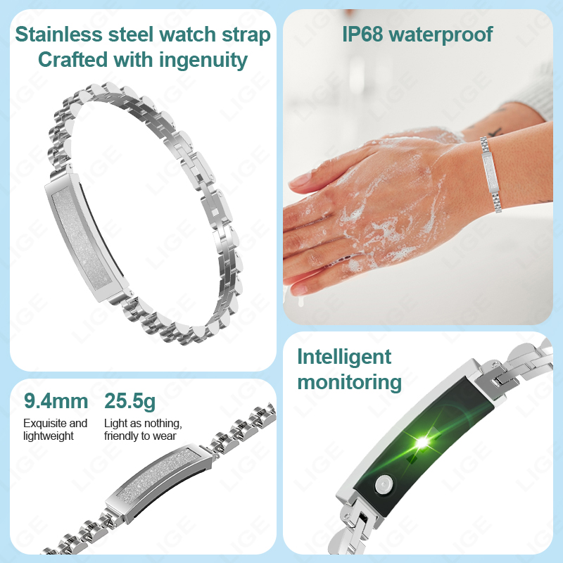 LIGE ใหม่แฟชั่นสมาร์ทนาฬิกาผู้ - Smartwatch Digital Watches For Women บทวิจารณ์และราคา