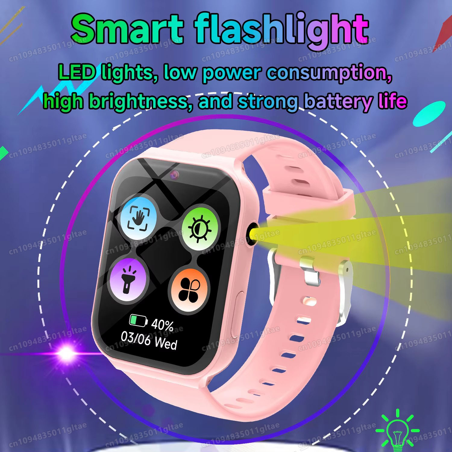 สมาร์ทวอทช์สำหรับเด็กใหม่ กล้อ - Smartwatch Watches Birthday Gift For Girls บทวิจารณ์และราคา