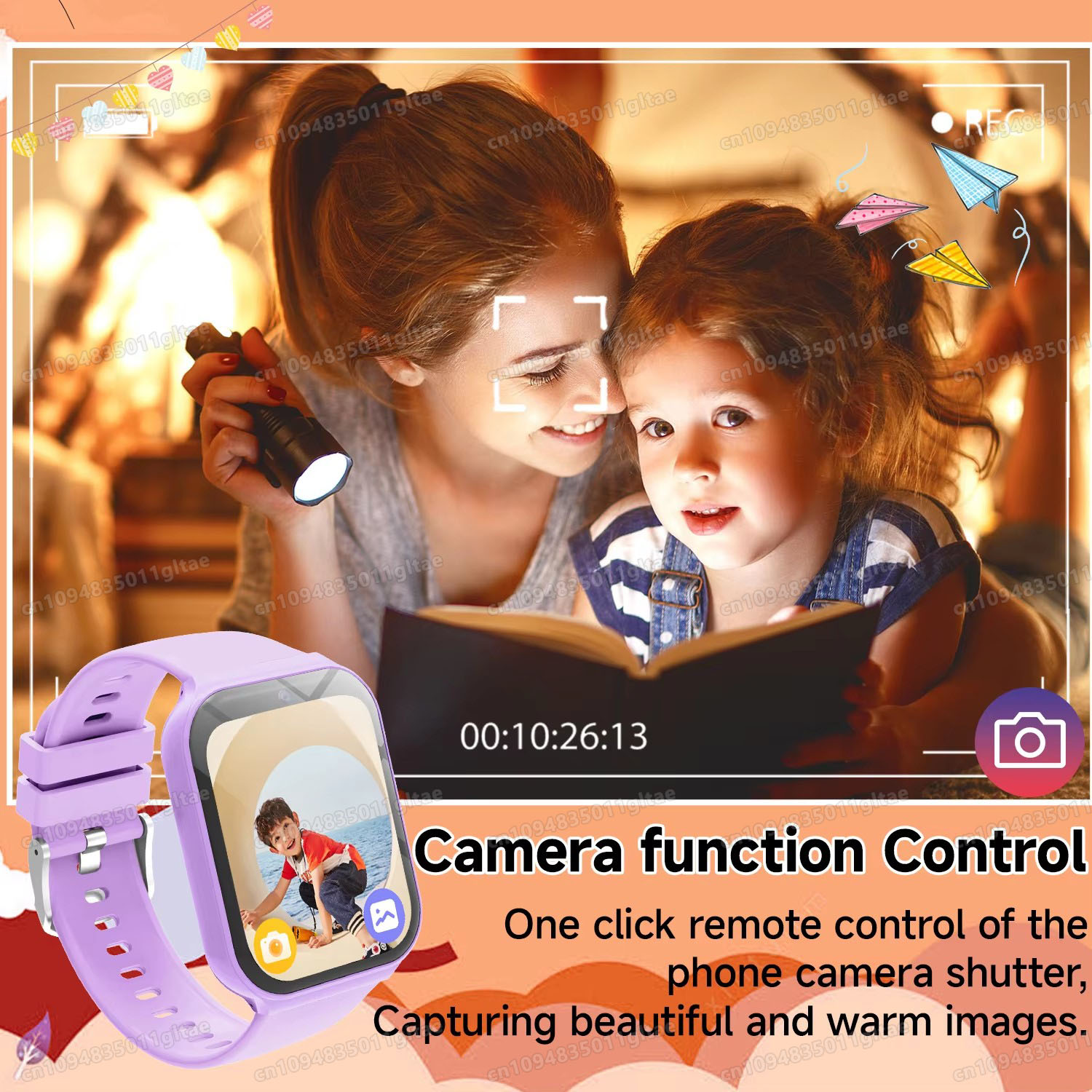 สมาร์ทวอทช์สำหรับเด็กใหม่ กล้อ - Smartwatch Watches Birthday Gift For Girls บทวิจารณ์และราคา