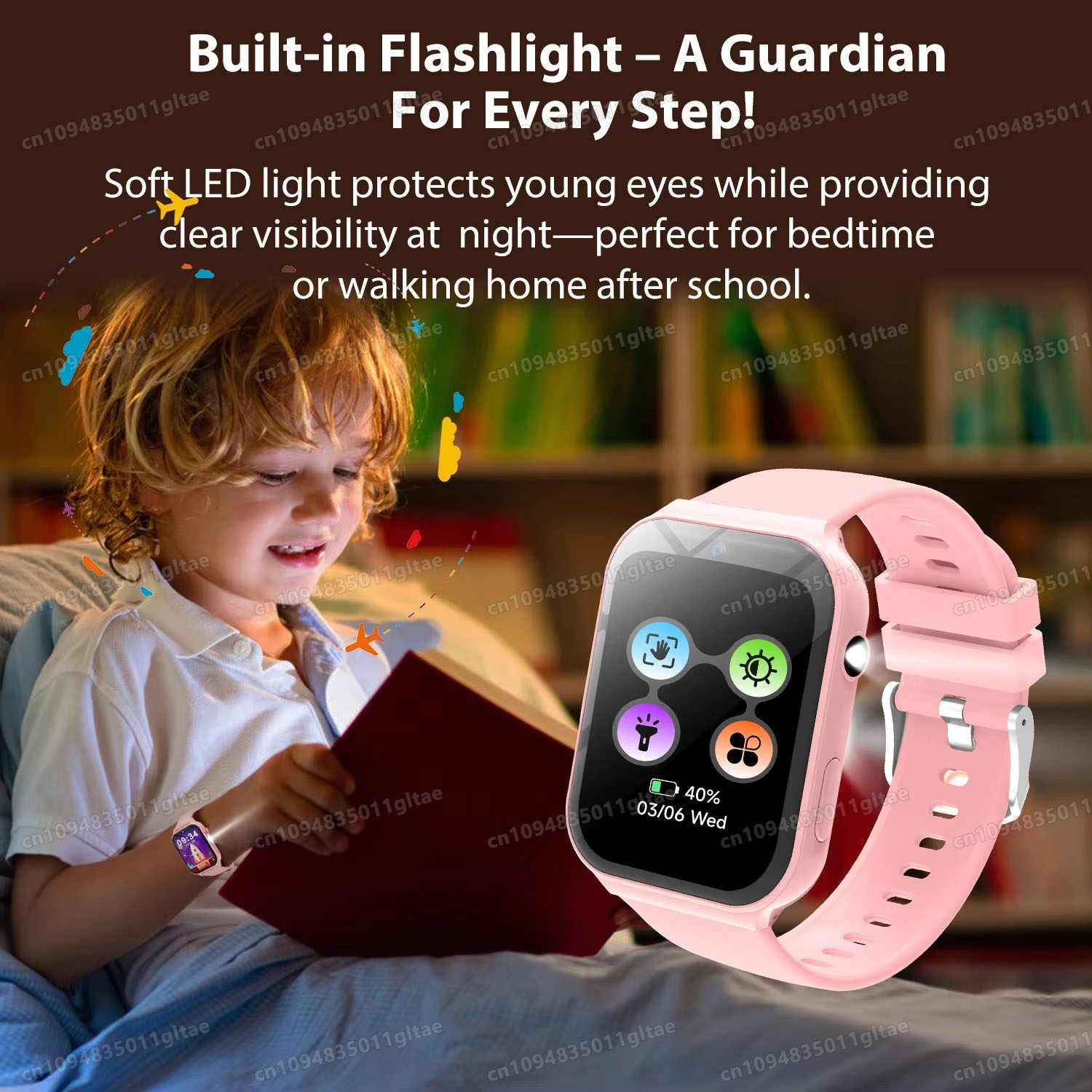 สมาร์ทวอทช์สำหรับเด็กใหม่ กล้อ - Smartwatch Watches Birthday Gift For Girls บทวิจารณ์และราคา