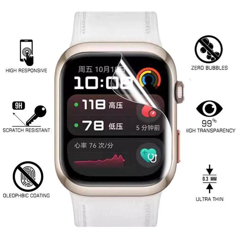 TPU Hydrogel ฟิล์มสําหรับ Huaw - Smartwatch Watch Huawei บทวิจารณ์และราคา