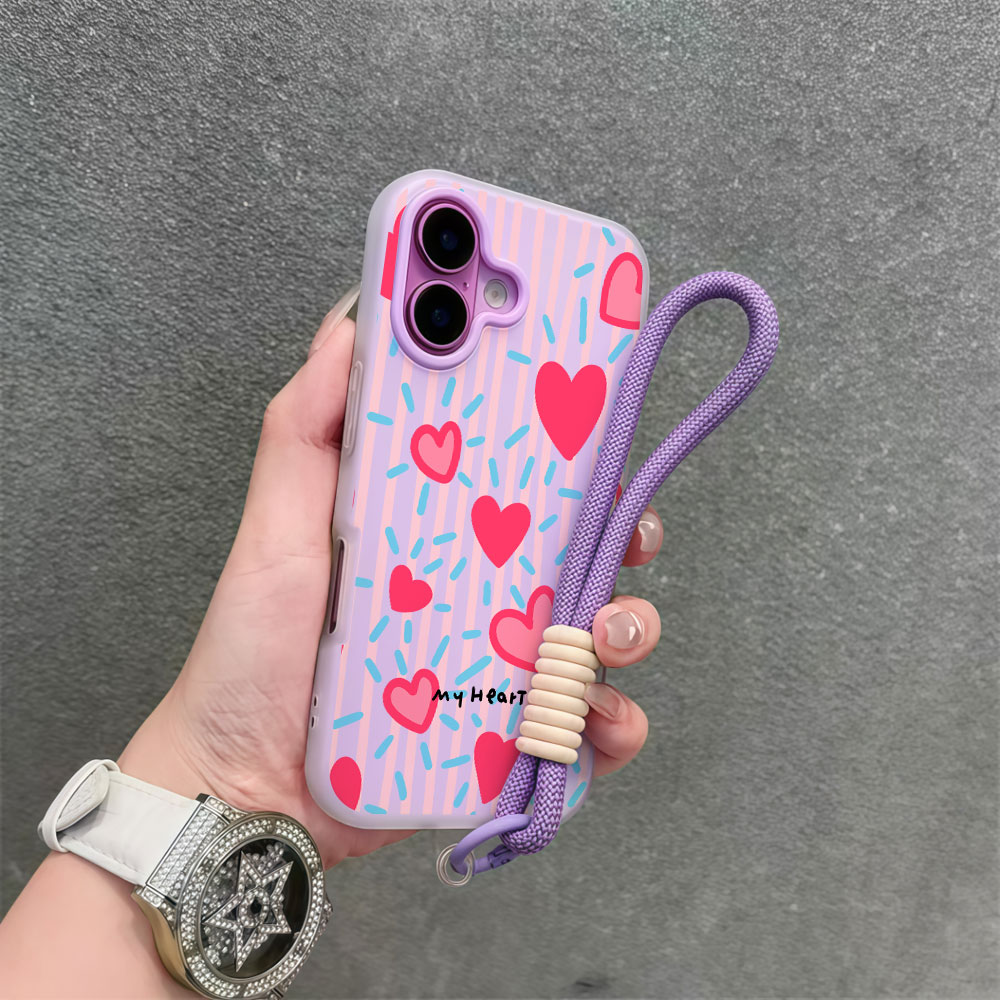 เคสโทรศัพท์ลายหัวใจสีแดงสำหรับ - Samsung Galaxy Strap บทวิจารณ์และราคา