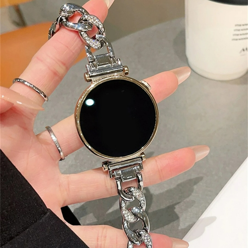 สายนาฬิกาสแตนเลสสตีลประดับเพชร - Samsung Galaxy Strap บทวิจารณ์และราคา