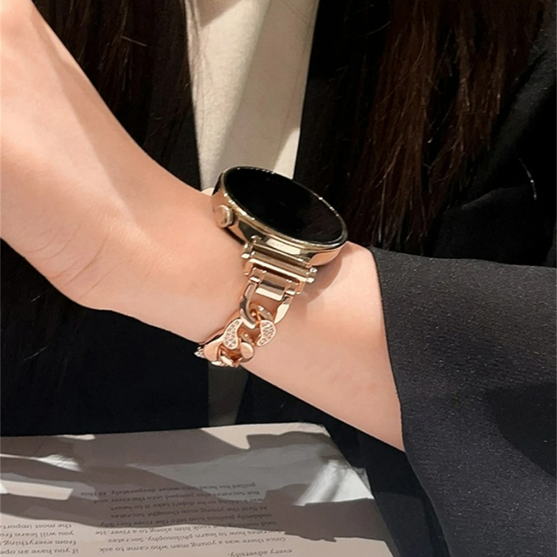สายนาฬิกาสแตนเลสสตีลประดับเพชร - Samsung Galaxy Strap บทวิจารณ์และราคา