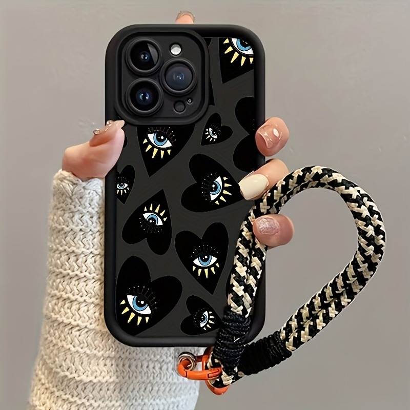 เคสโทรศัพท์ลายหัวใจสีดำพร้อมสา - Samsung Galaxy Strap บทวิจารณ์และราคา