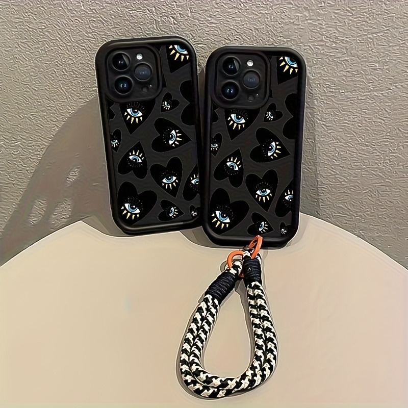 เคสโทรศัพท์ลายหัวใจสีดำพร้อมสา - Samsung Galaxy Strap บทวิจารณ์และราคา