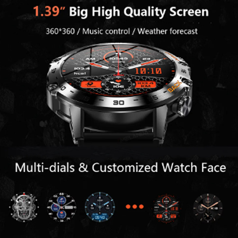 สมาร์ทวอทช์สำหรับผู้ชาย นาฬิกา - Watch X7 บทวิจารณ์และราคา
