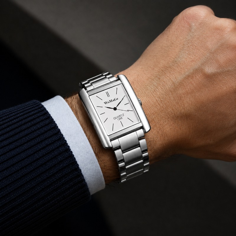 นาฬิกาข้อมือผู้ชายสไตล์ธุรกิจ  - Smartwatch Casual Watches For Men บทวิจารณ์และราคา