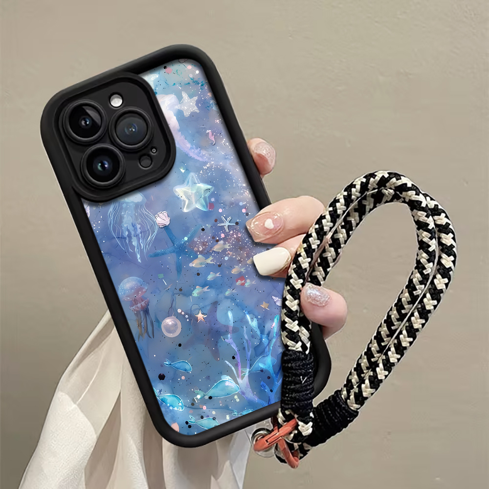 เคสโทรศัพท์สายคล้องแมงกะพรุนสี - Samsung Galaxy Strap บทวิจารณ์และราคา