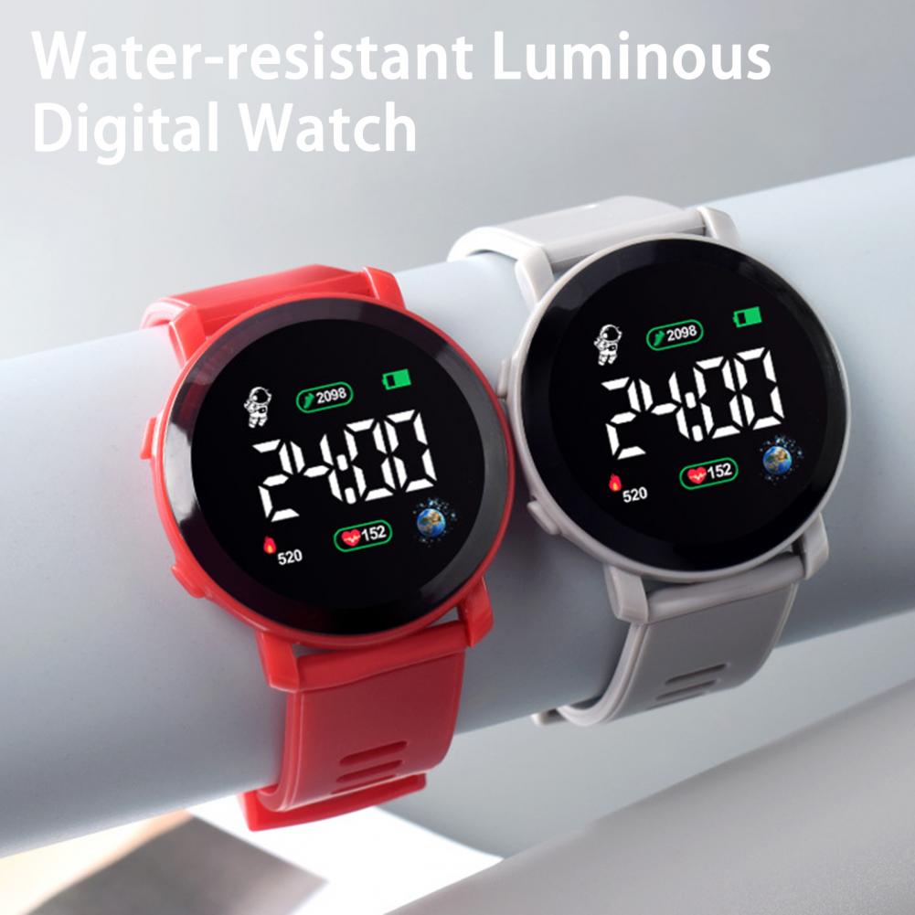 นาฬิกาดิจิตอล LED สำหรับเด็ก ก - Smartwatch Digital Watches For Kid Boy บทวิจารณ์และราคา