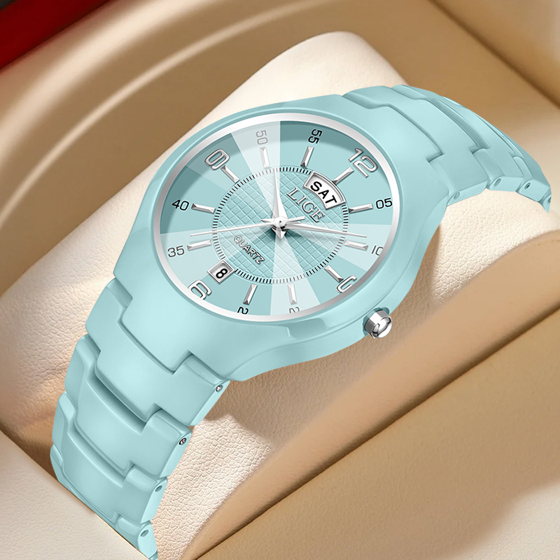 LIGE หรูหราสง่างามควอตซ์นาฬิกา - Luxury Ceramic Watch บทวิจารณ์และราคา