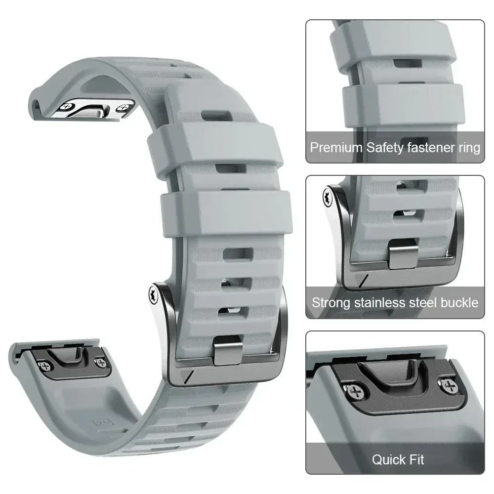 22 มม.26 มม.QuickFit สําหรับ G - Watch X7 บทวิจารณ์และราคา