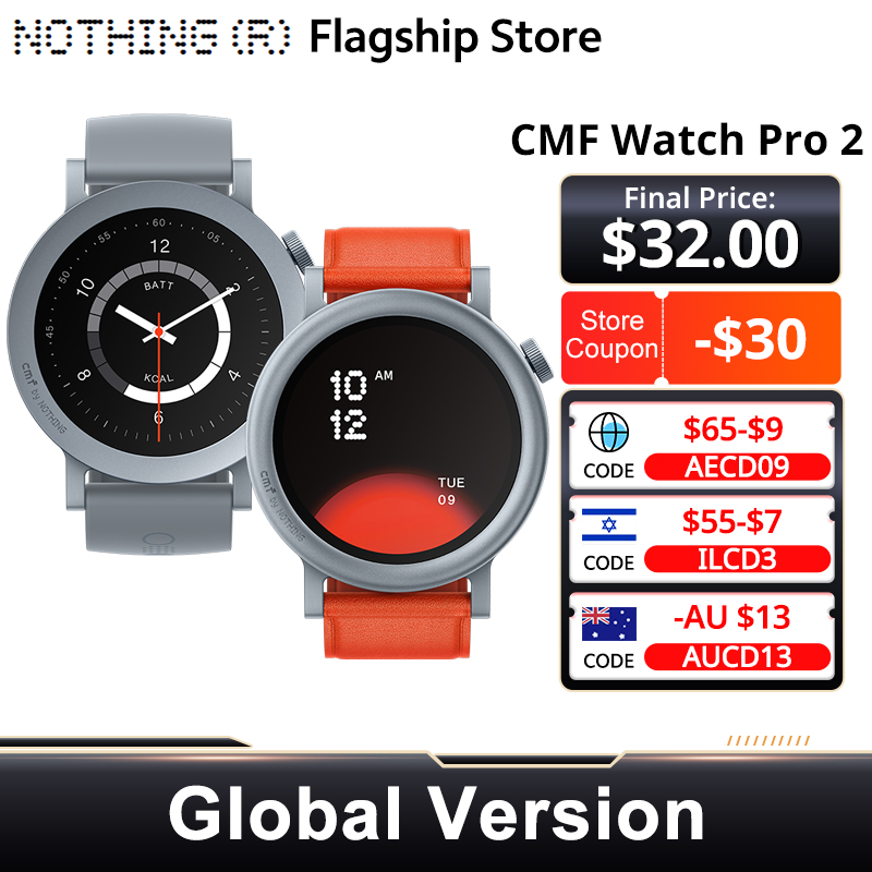 CMF by Nothing Global Version  - Smartwatch Nothing Watches บทวิจารณ์และราคา