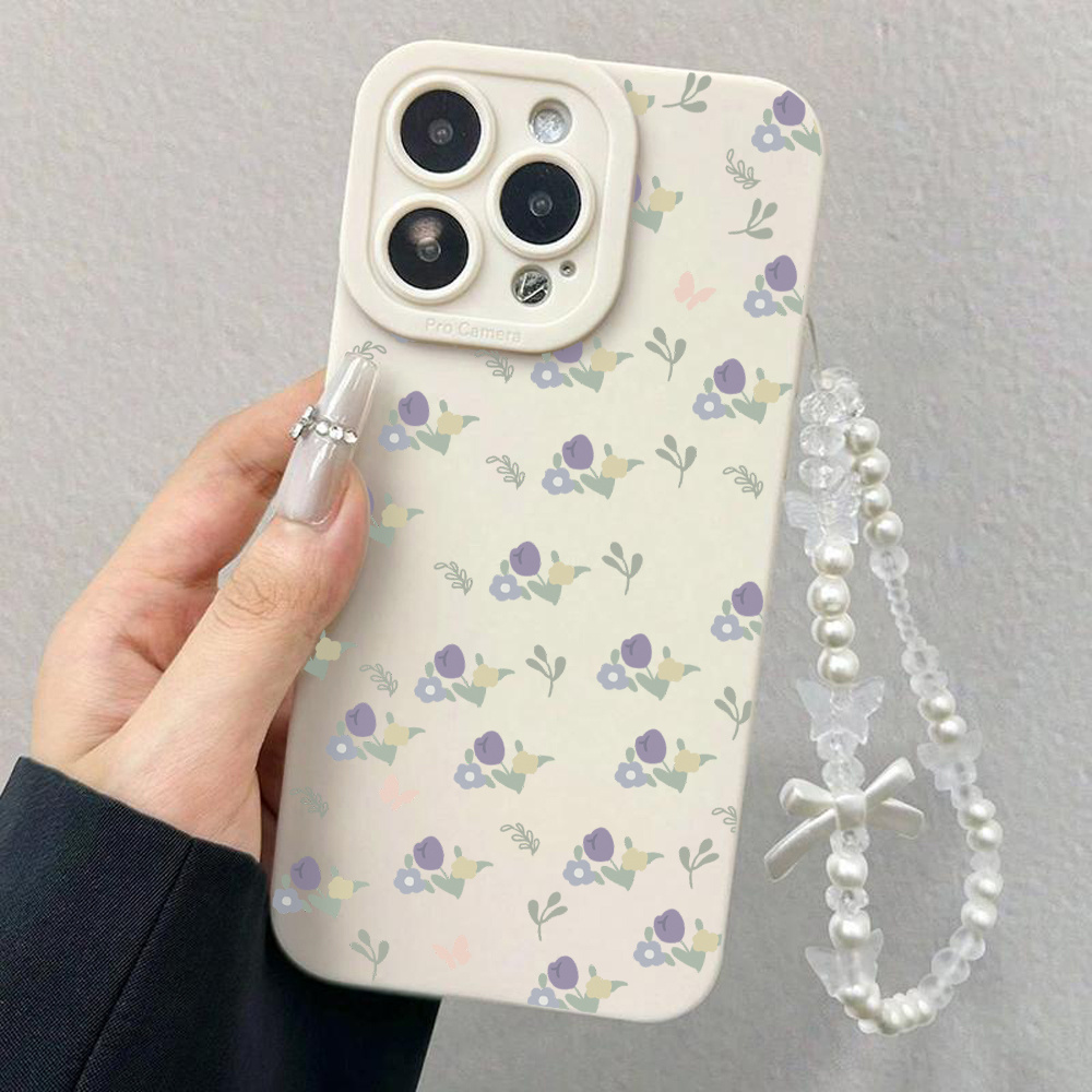 เคสโทรศัพท์ลายดอกไม้สีสันสดใสส - Samsung Galaxy Strap บทวิจารณ์และราคา