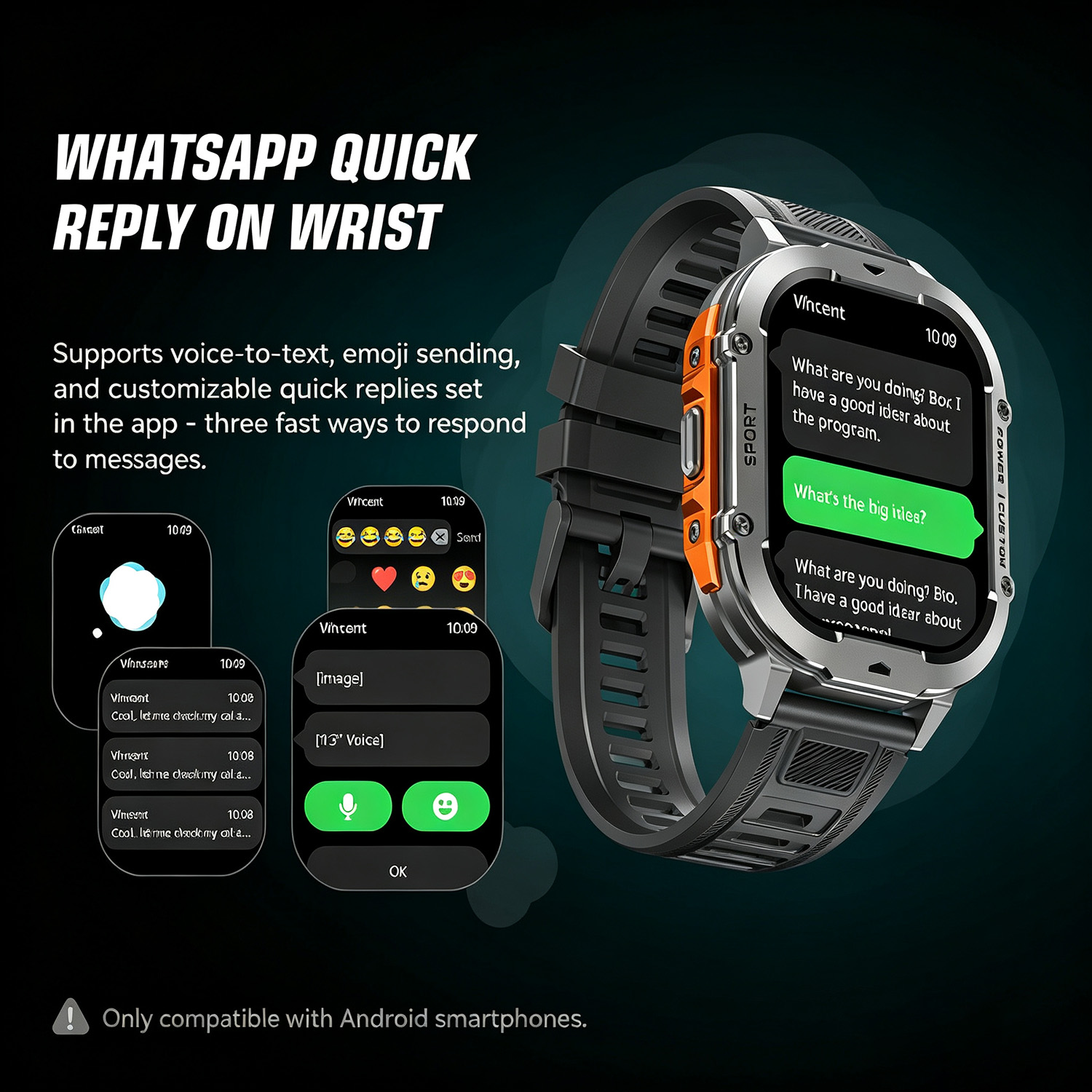 LEADOYS X7 สมาร์ทวอทช์สำหรับผู - Watch X7 บทวิจารณ์และราคา