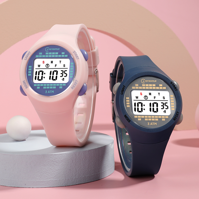 นาฬิกานักศึกษาชายกลางน่ารักสีช - Smartwatch Digital Watches For Kid Boy บทวิจารณ์และราคา