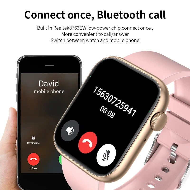 Lige สมาร์ทวอทช์โทรได้บลูทูธผู - Smartwatch Digital Watches For Women บทวิจารณ์และราคา