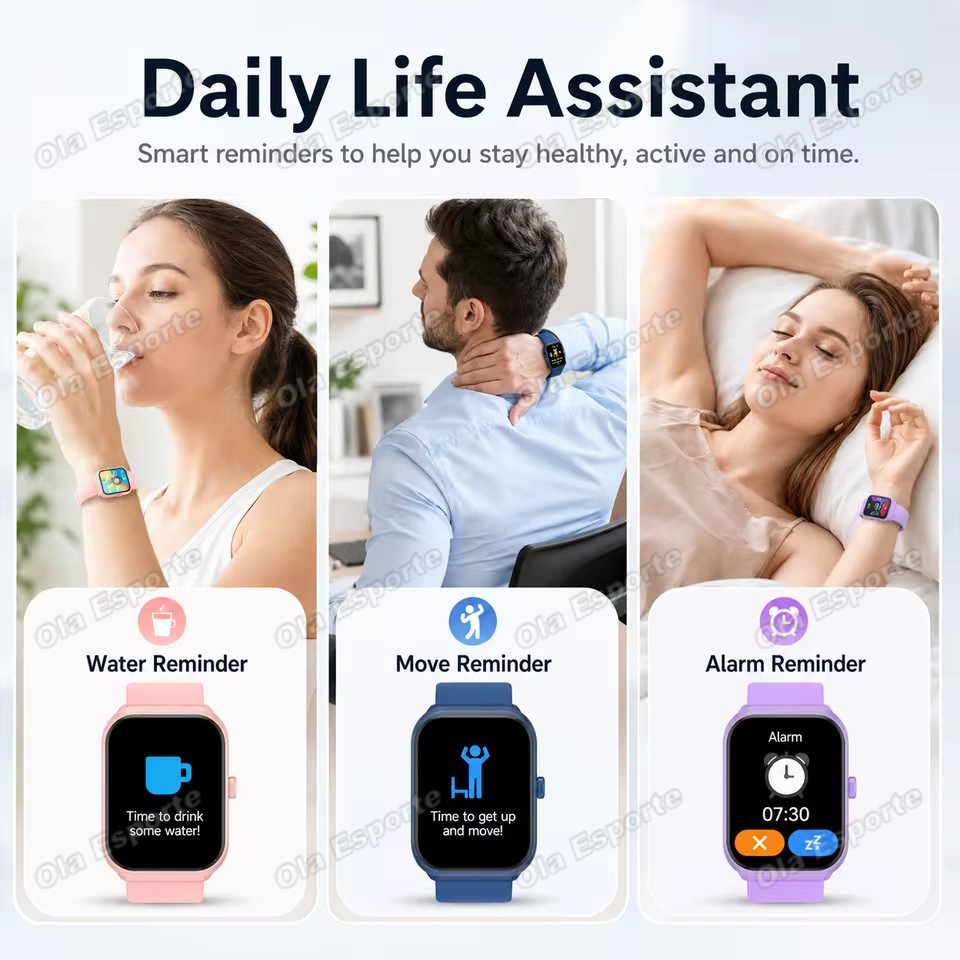 สมาร์ทวอทช์พลัส สำหรับผู้ชายแล - Smartwatch Digital Watches For Women บทวิจารณ์และราคา
