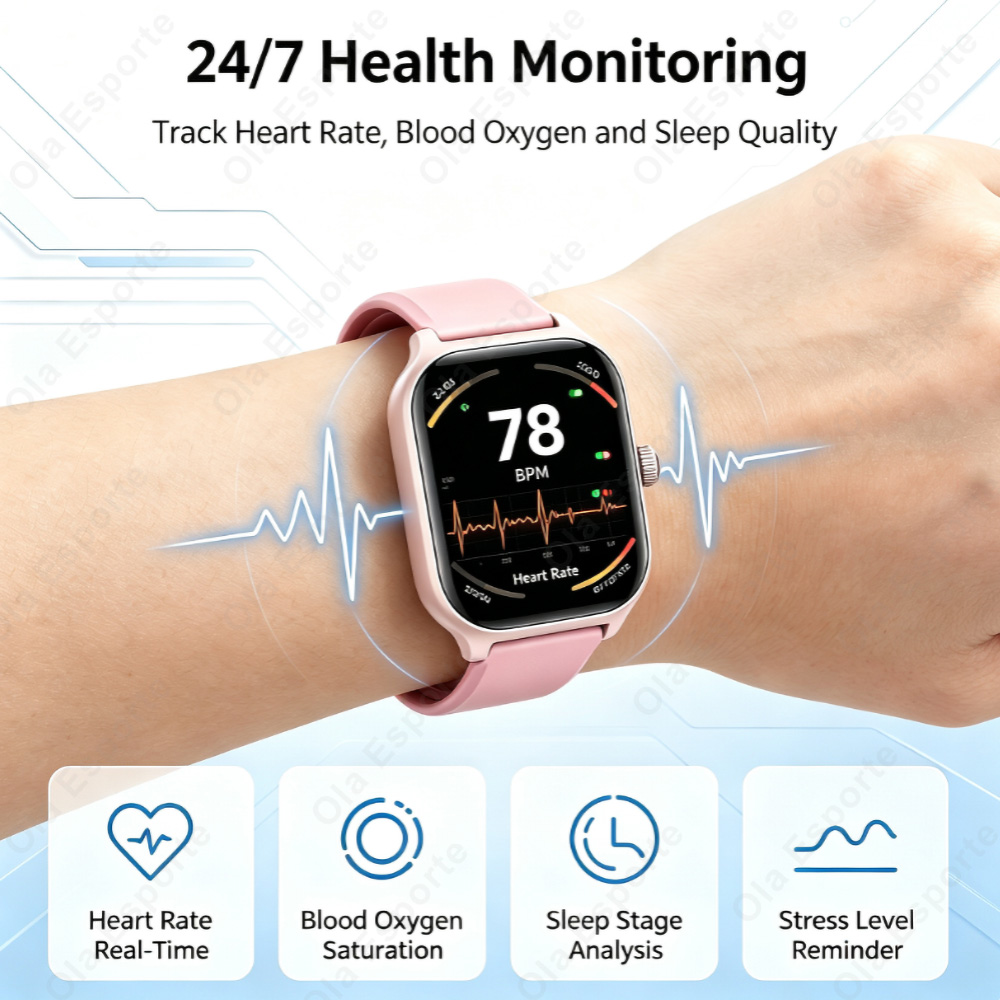 สมาร์ทวอทช์พลัส สำหรับผู้ชายแล - Smartwatch Digital Watches For Women บทวิจารณ์และราคา