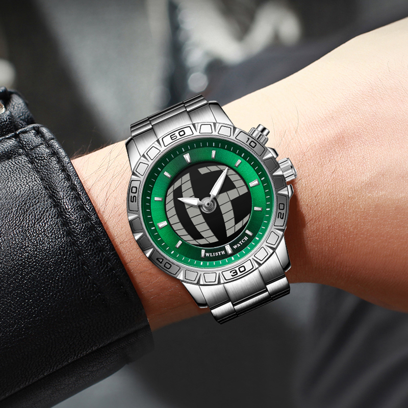 นาฬิกาข้อมือผู้ชายหรูหรา ดีไซน - Smartwatch Casual Watches For Men บทวิจารณ์และราคา