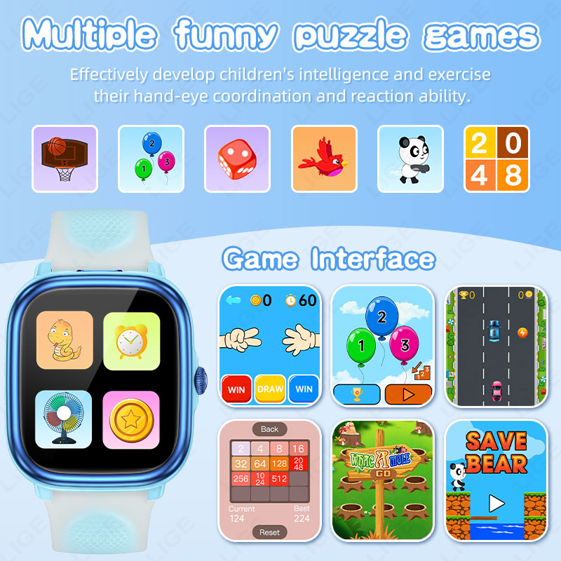 นาฬิกาสมาร์ทวอทช์สำหรับเด็ก  ส - Smartwatch Watches Birthday Gift For Girls บทวิจารณ์และราคา