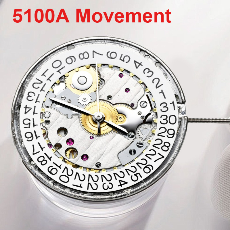 กลไกนาฬิกาอัตโนมัติ 5100A ซูเป - Watch Movement Rotor บทวิจารณ์และราคา